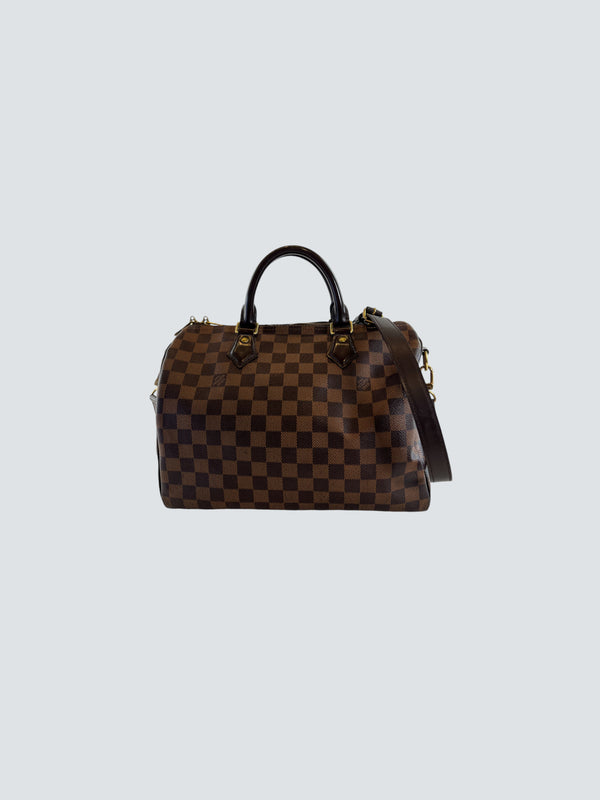 Louis Vuitton Damier Ebene Canvas Speedy Bandouliere 30