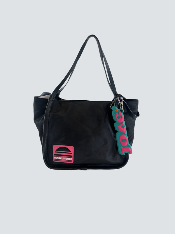 Marc Jacobs Black Canvas Tote