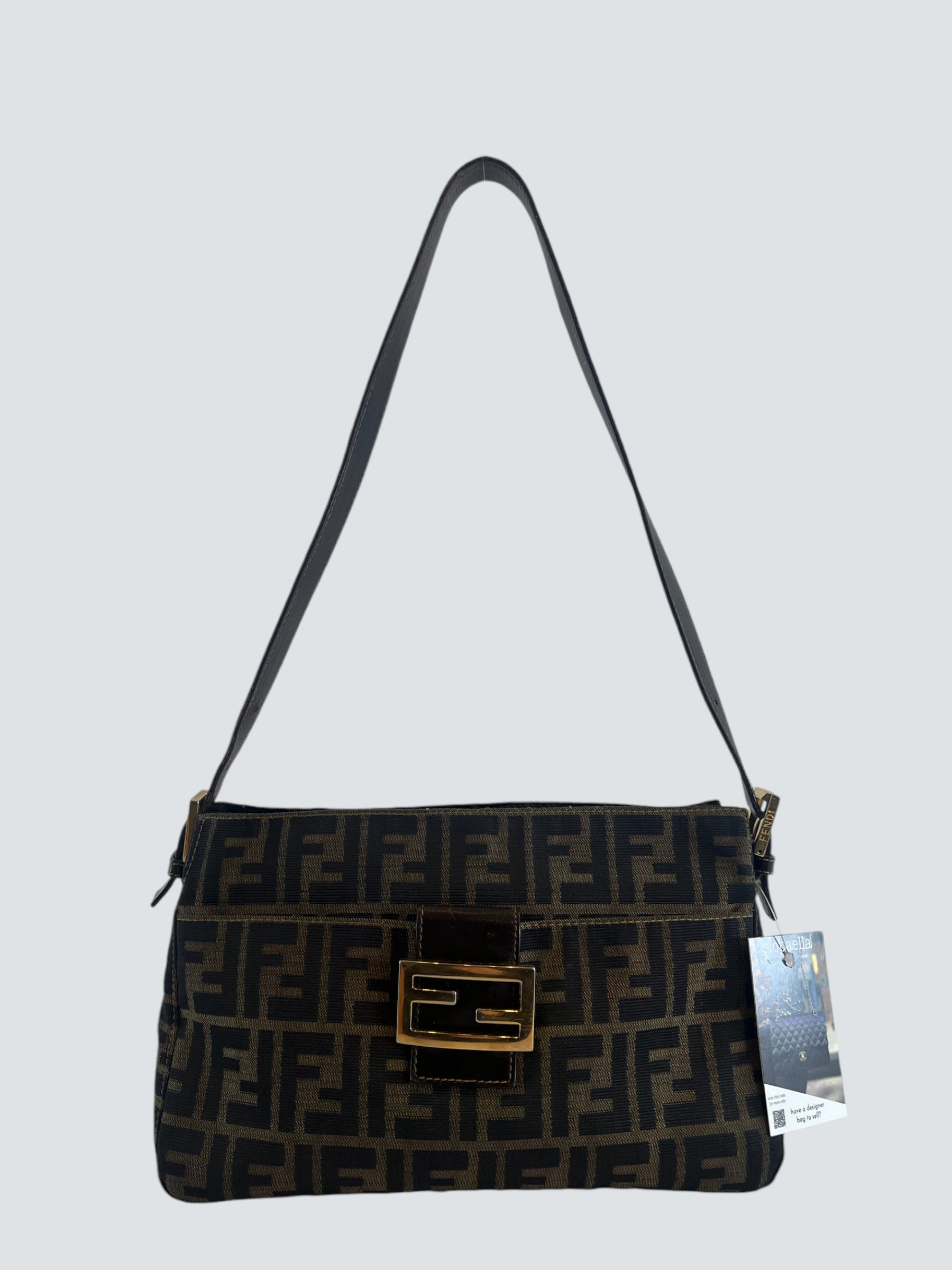 Fendi baguette canvas on sale