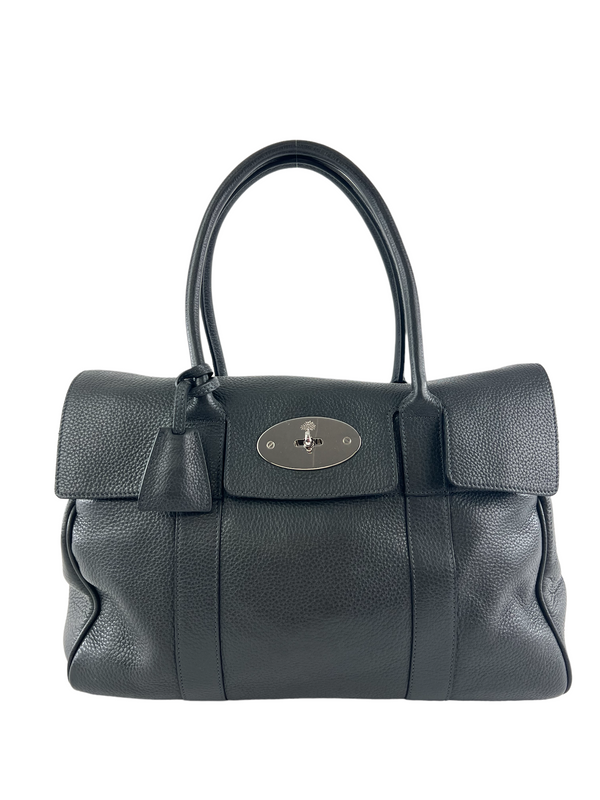 Mulberry Grey Leather Bayswater Tote