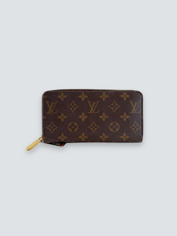 Louis Vuitton Monogram Canvas Long Zip Wallet