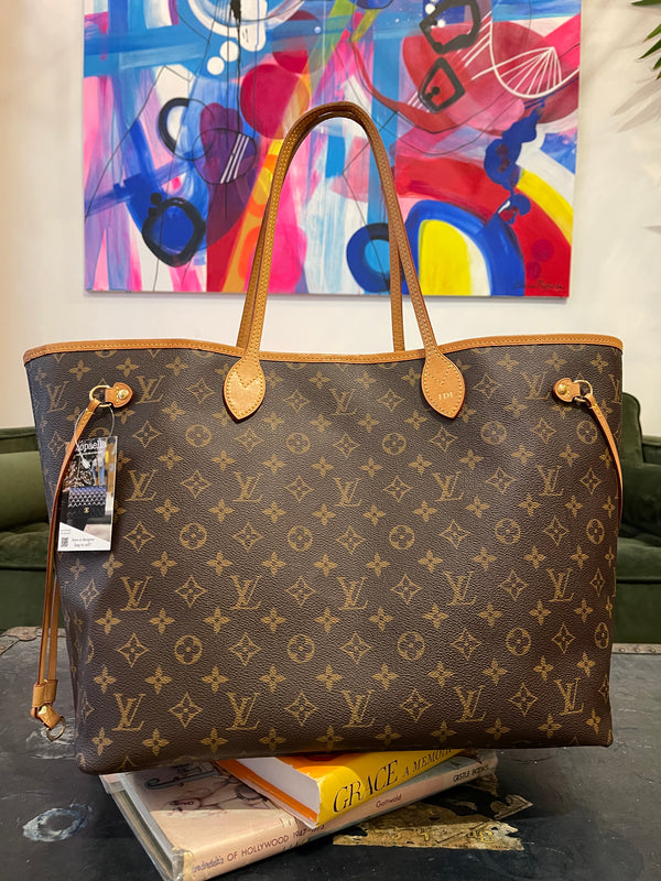 Louis Vuitton Monogram Canvas Neverfull GM (hotstamped "IDI")