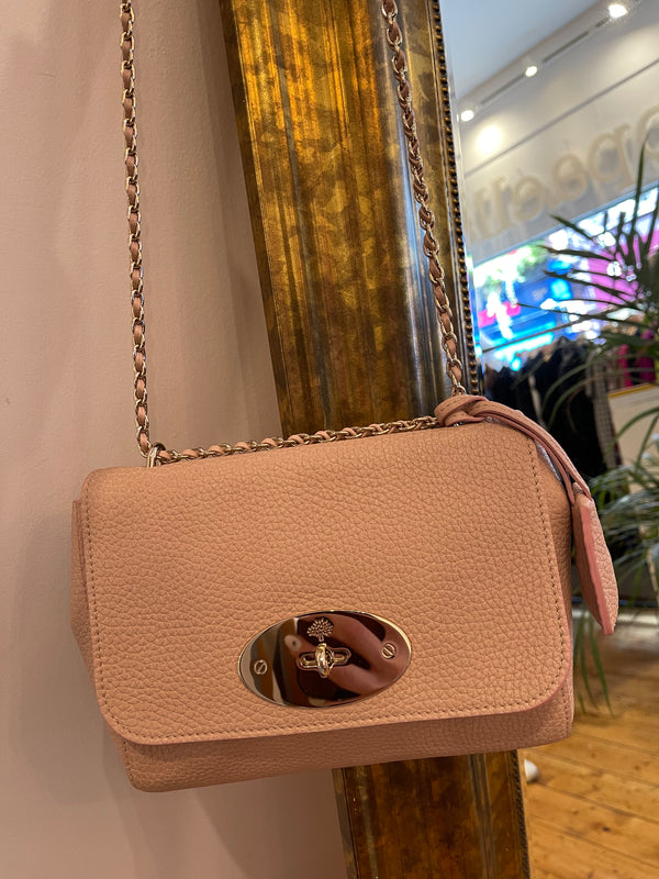 Mulberry Blush Leather Lily Handbag