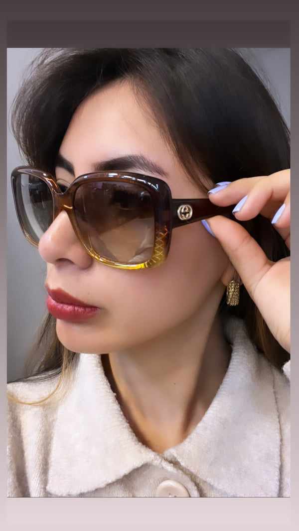 Gucci Tortoise Sunglasses