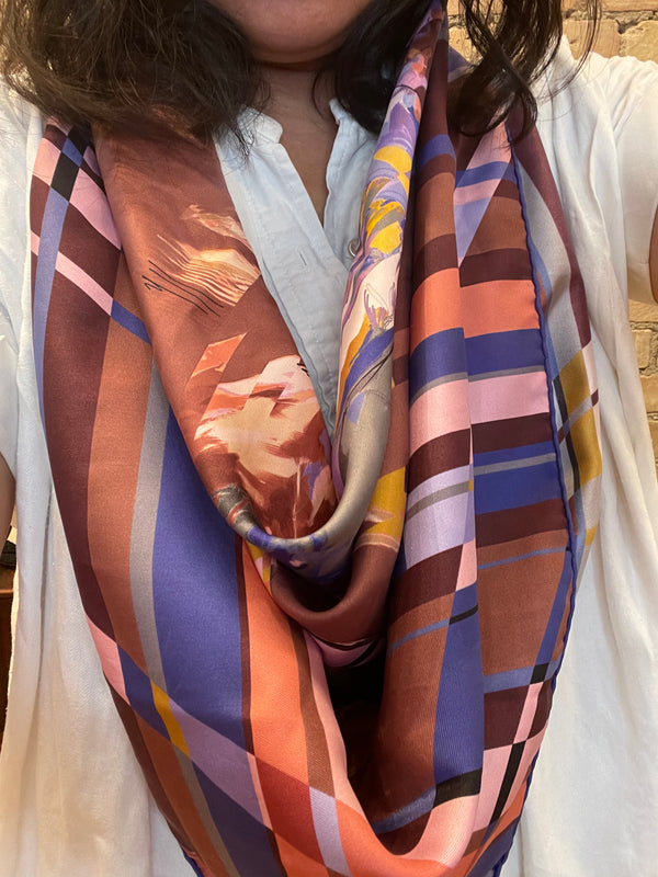 Hermes Multi Colour Scarf