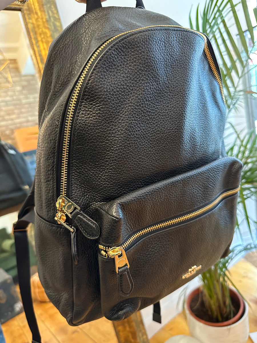 Coach Black Backpack – Siopaella Designer Exchange