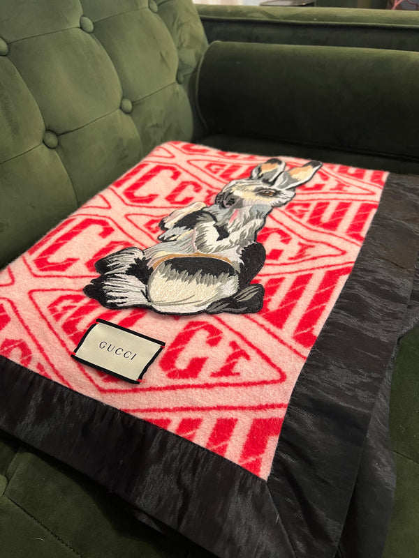 Gucci Red Blanket