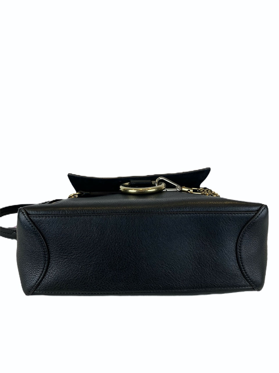 Chloe Medium Black Leather "Faye" Shoulder Bag - As Seen on Instagram 2/9/20 - Siopaella Designer Exchange