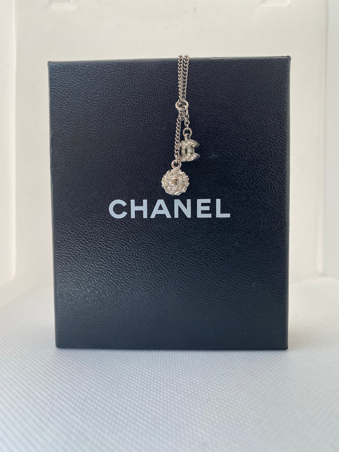 Chanel Crystal CC Necklace - As Seen on Instagram - Siopaella Designer Exchange