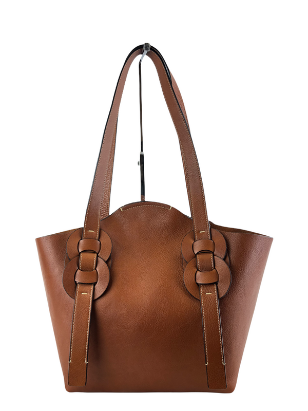 Chloe Brown Leather "Darryl" Tote