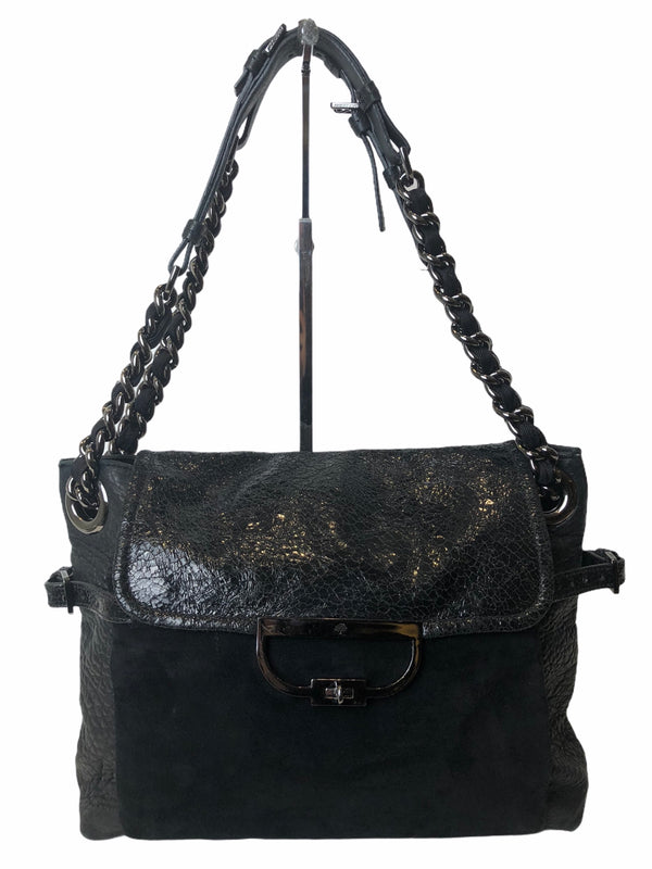 Mulberry Black Leather Shoulder Bag - As seen on Instagram 20/01/21