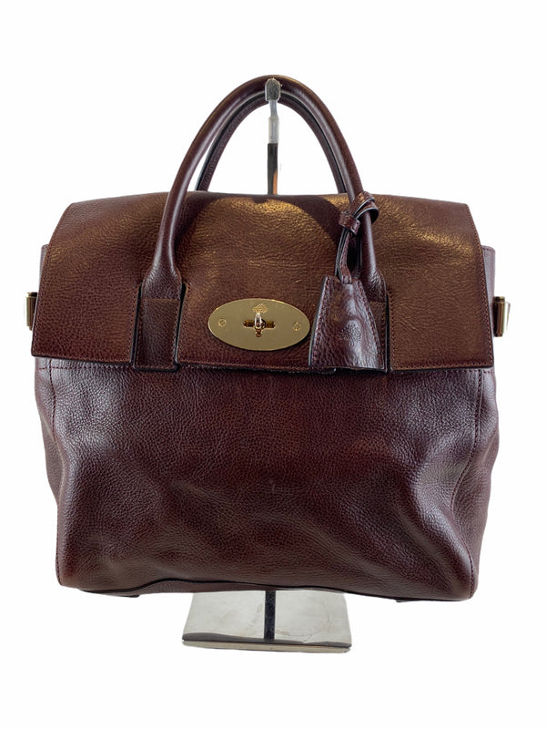 Mulberry Burgundy Leather Small Tote - As seen on Instagram 21/04/21