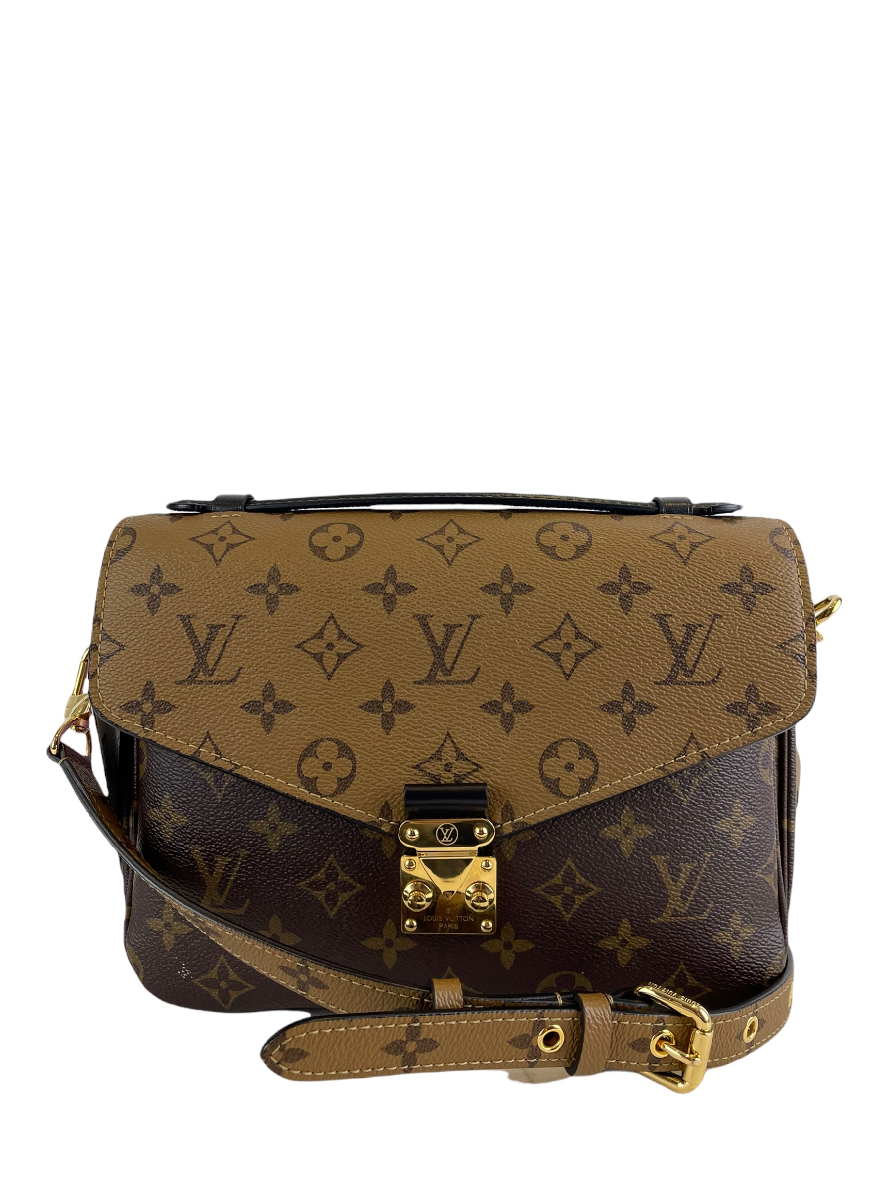 Louis Vuitton Pochette Metis in Reverse Monogram (Date code: SR2240)