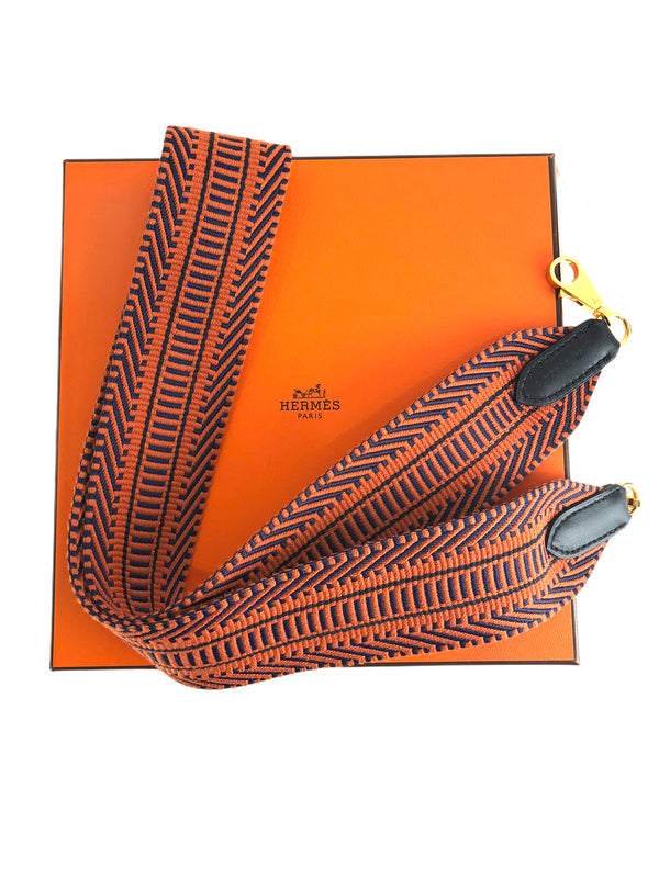 Hermes "Sangle Cavale" 50 mm Crossbody Bag Strap