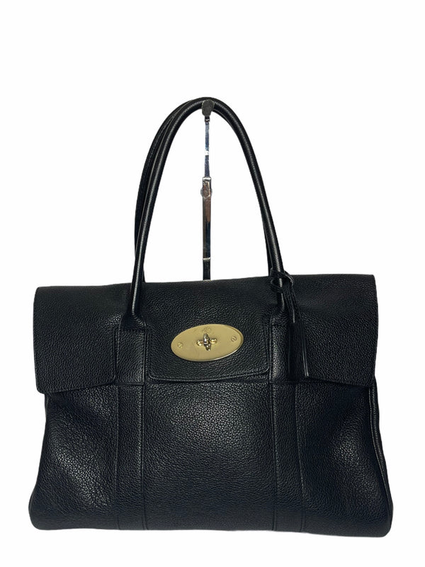 Mulberry Black Leather Bayswater Tote