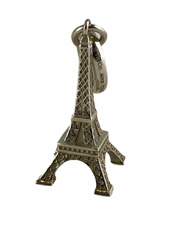 Tiffany & Co Sterling Silver Eiffel Tower Charm - As seen on Instagram 28/03/21