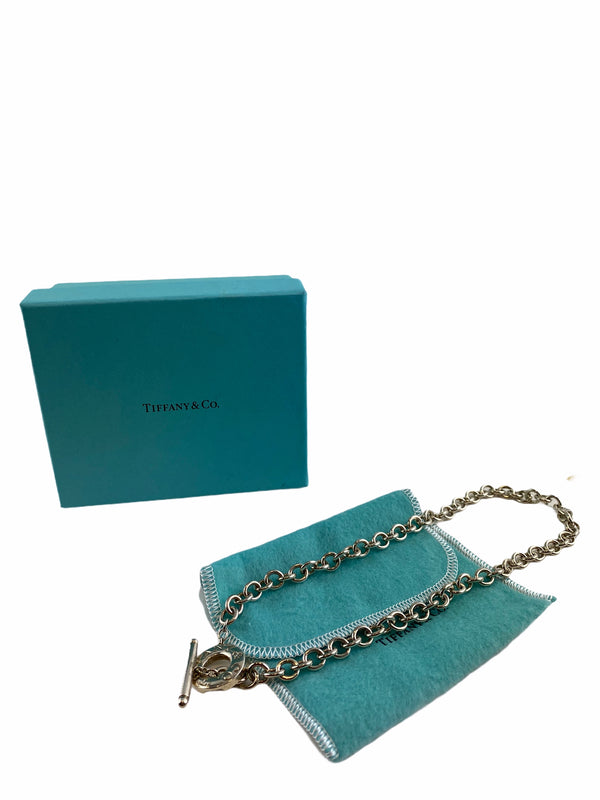 Tiffany & Co Sterling Silver Chain Link Necklace