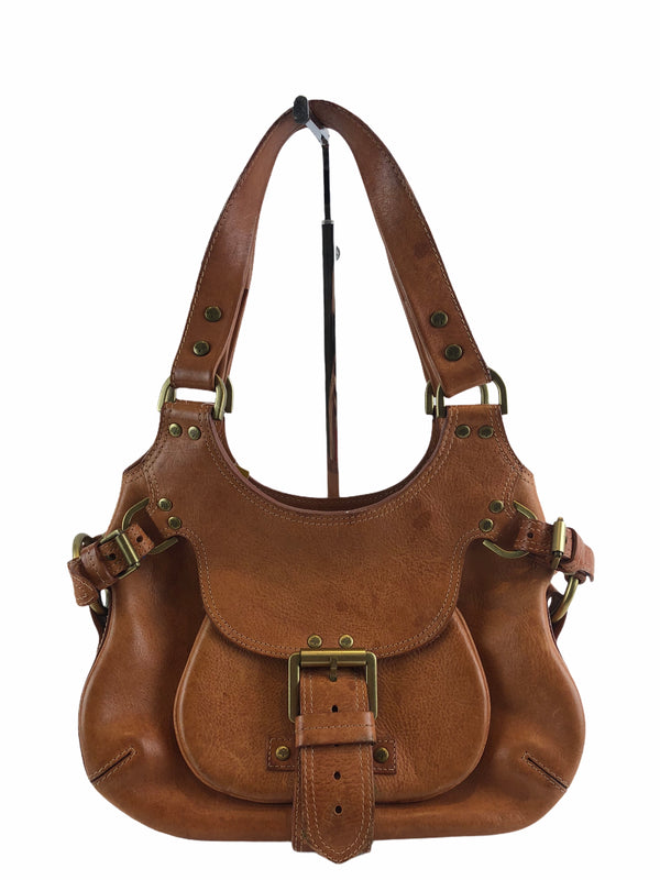 Mulberry Oak Leather Shoulder Bag