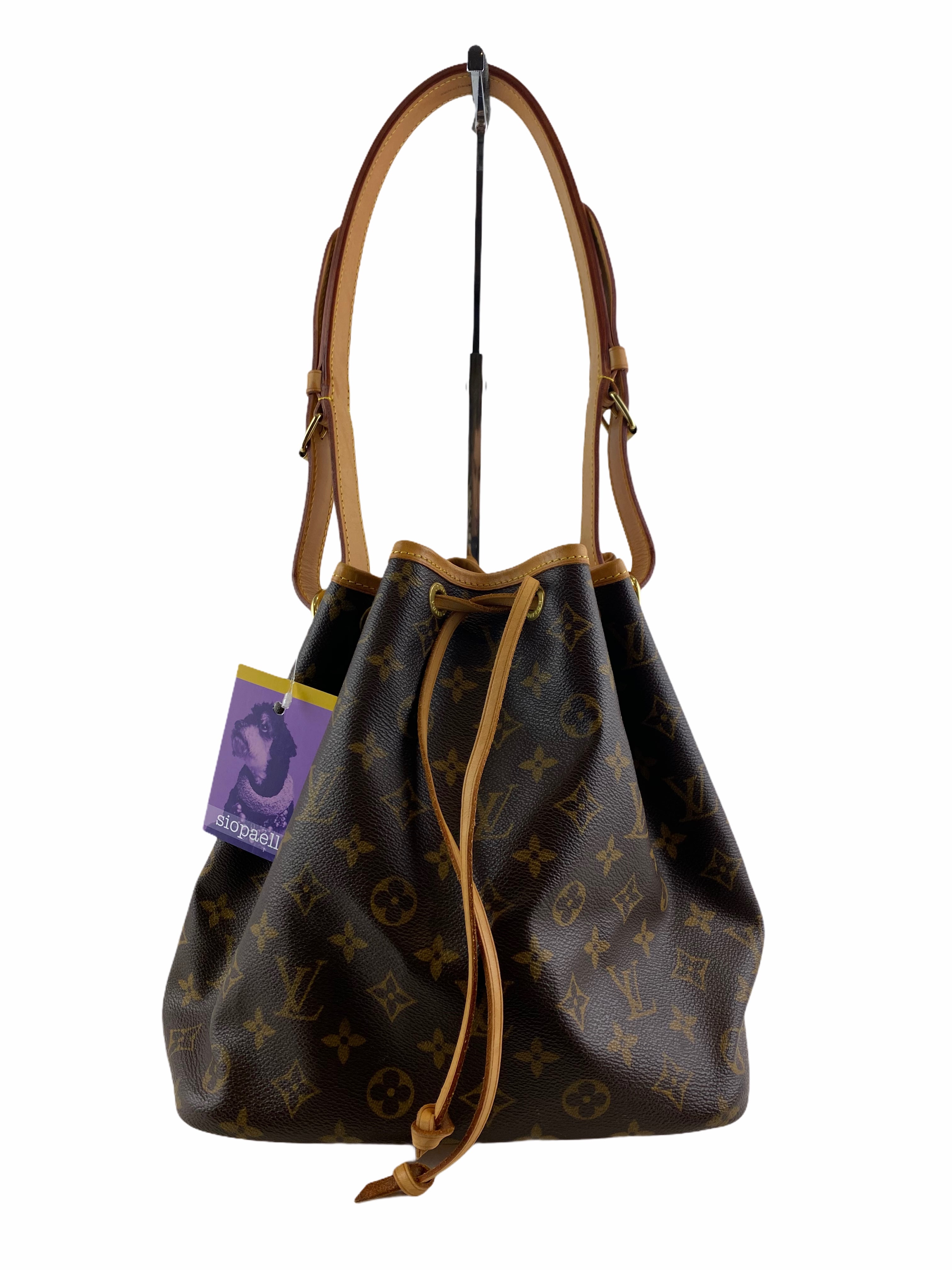 Louis Vuitton Monogram Canvas Noe BB Bucket Bag – Siopaella