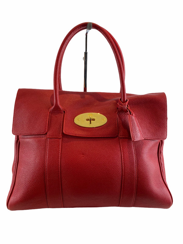 Mulberry Red Leather Bayswater - As seen on Instagram live 21/04/21