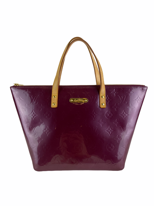 Louis Vuitton Raspberry Vernis Leather "Bellevue" PM  handbag- As seen on instagram 10/03/21