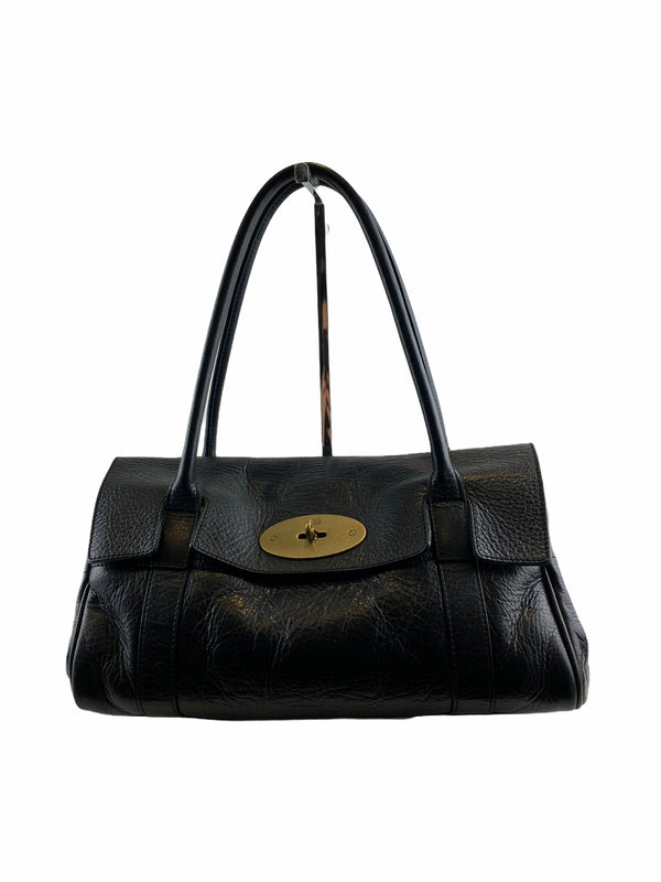 Mulberry Black Leather Shoulder Bag