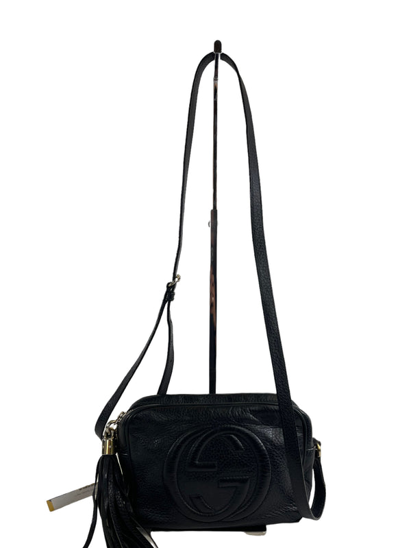 Gucci Black Leather Soho Crossbody