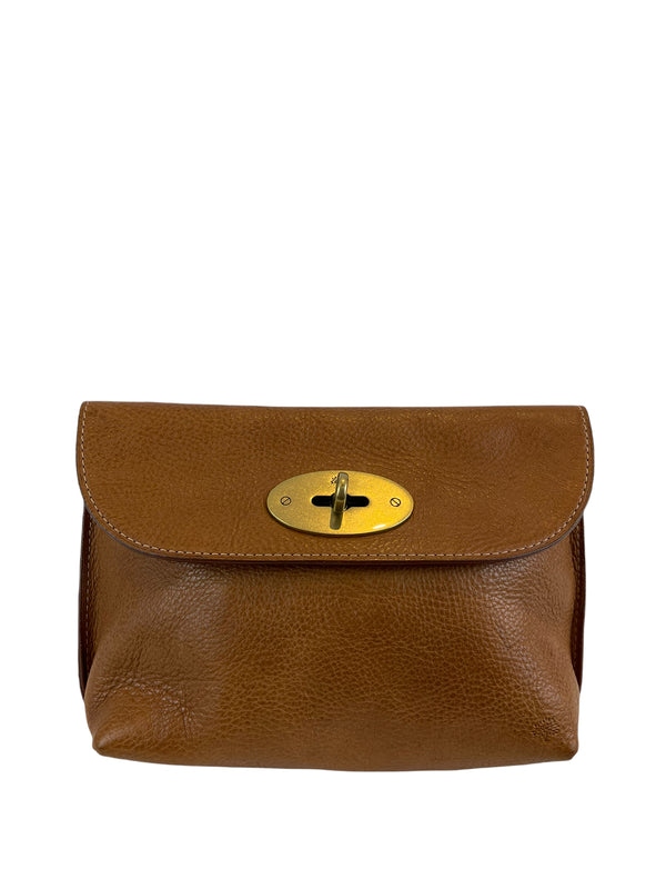 Mulberry Tan Leather Pouch