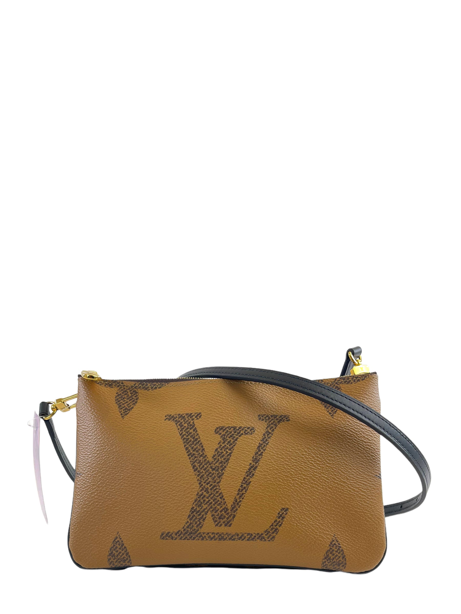 Louis Vuitton Double Zip Pochette Monogram (RRP £1150) – Addicted