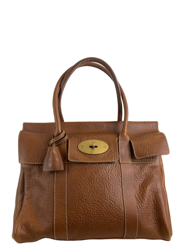 Mulberry Oak Leather "Bayswater" Tote