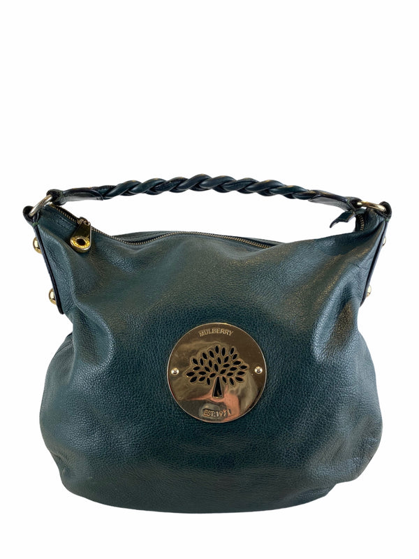 Mulberry Green Leather Daria Hobo - As seen on Instagram 18/04/21