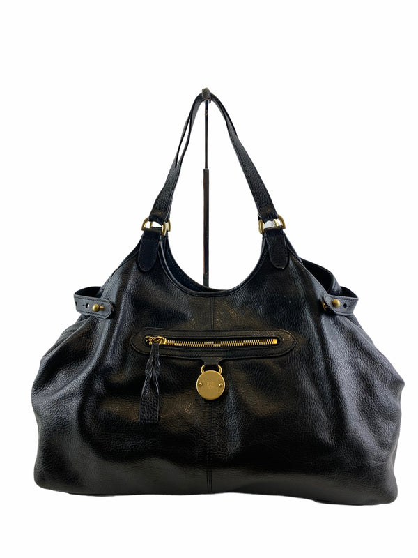 Mulberry Black Leather Shoulder Bag