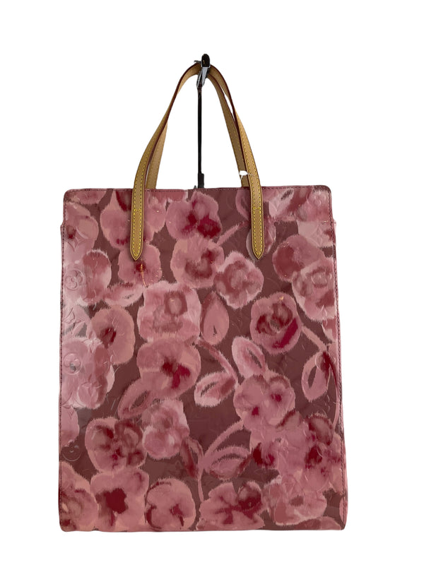 Louis Vuitton Pink Vernis Monogram Leather ‘Catalina Vernis Ikat’ Limited Edition Tote