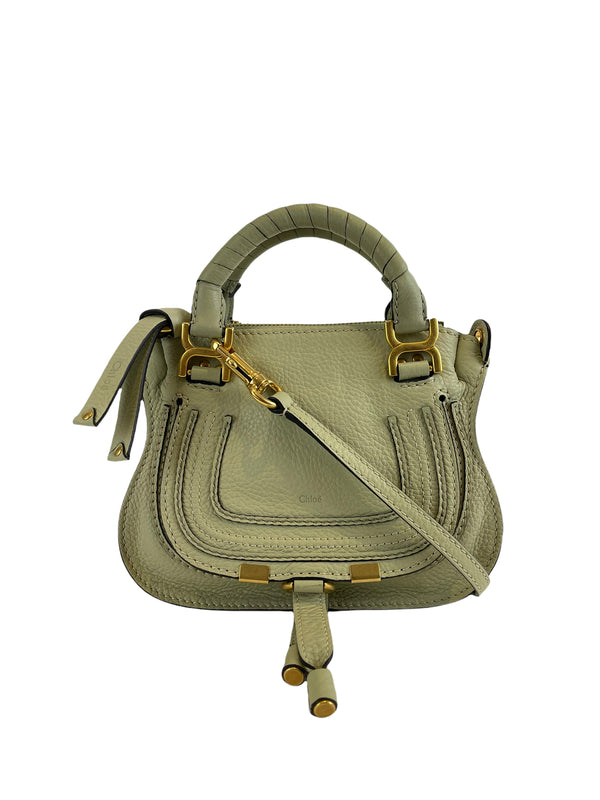 Chloe Mint Green Leather Handbag