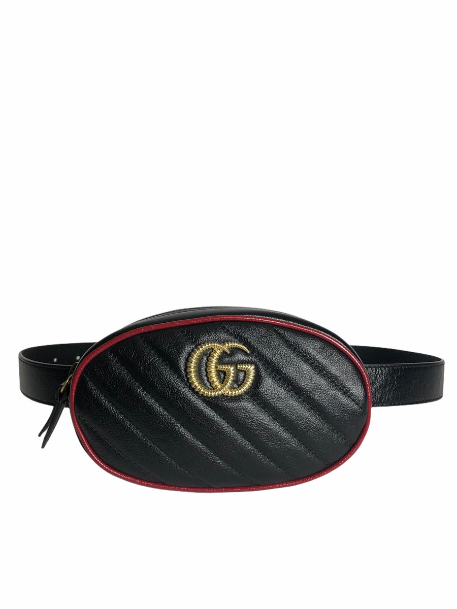 Gucci Black Leather Bumbag – Siopaella Designer Exchange