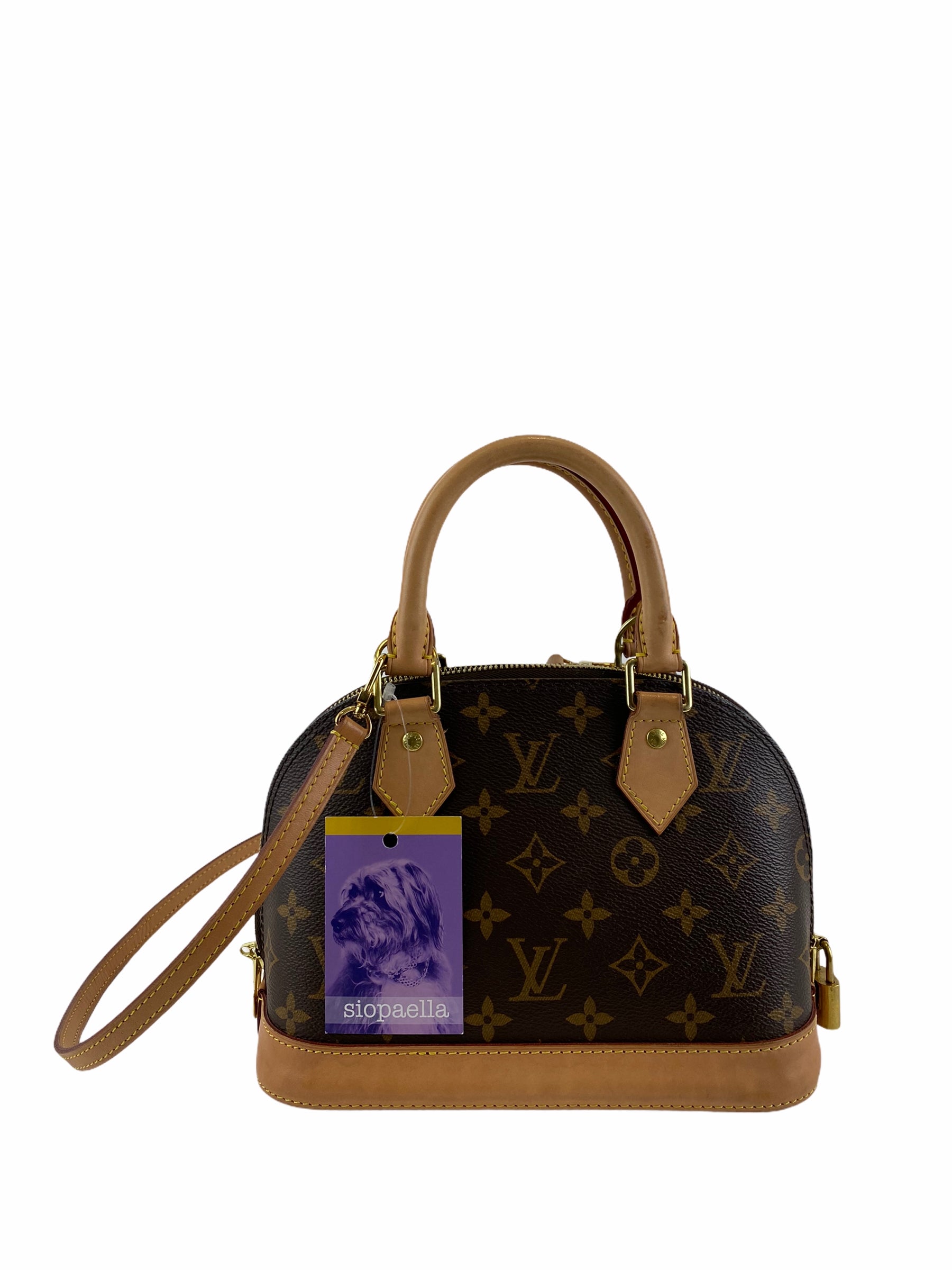 Louis Vuitton Monogram Canvas Alma BB Siopaella Designer Exchange