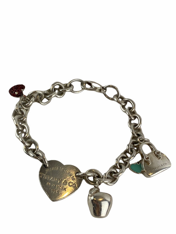 Tiffany & Co. Silver Charm Bracelet