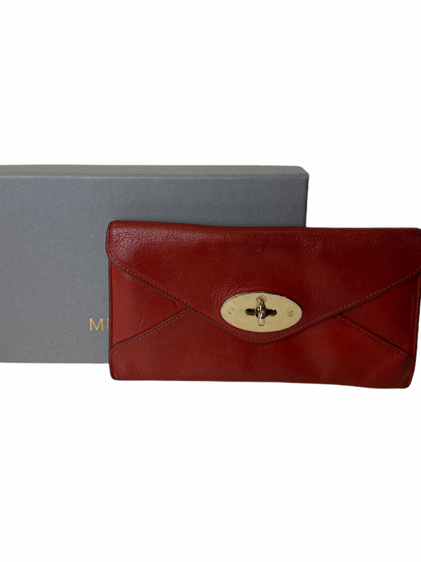 Mulberry Red Leather Wallet - As Seen on Instagram 24/02/21