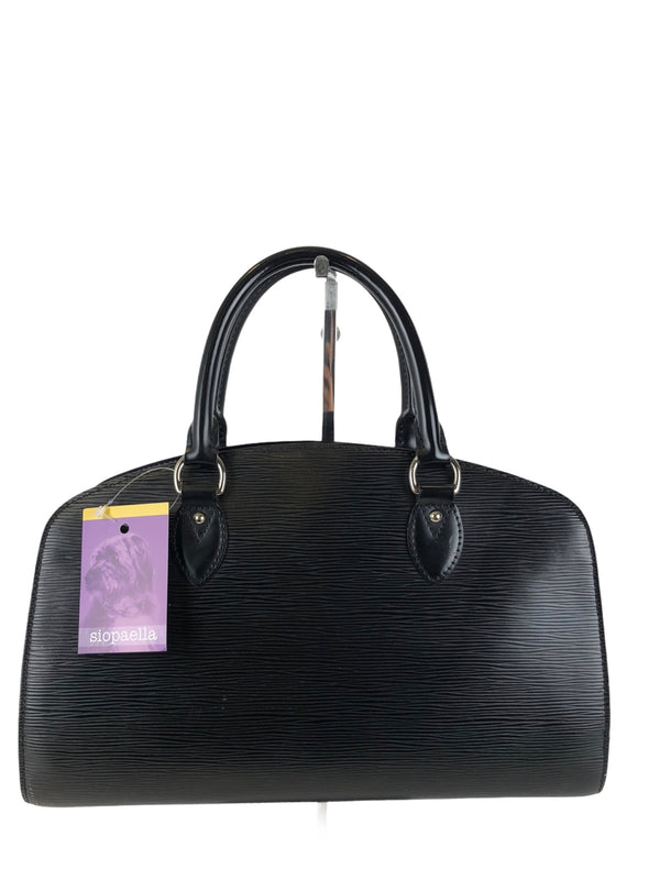 Louis Vuitton Black Epi Leather Tote