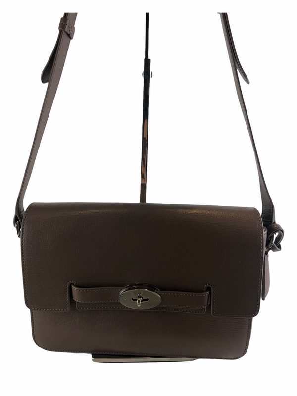 Mulberry Muddy Taupe Leather Bayswater Crossbody - As seen on Instagram 24/03/21