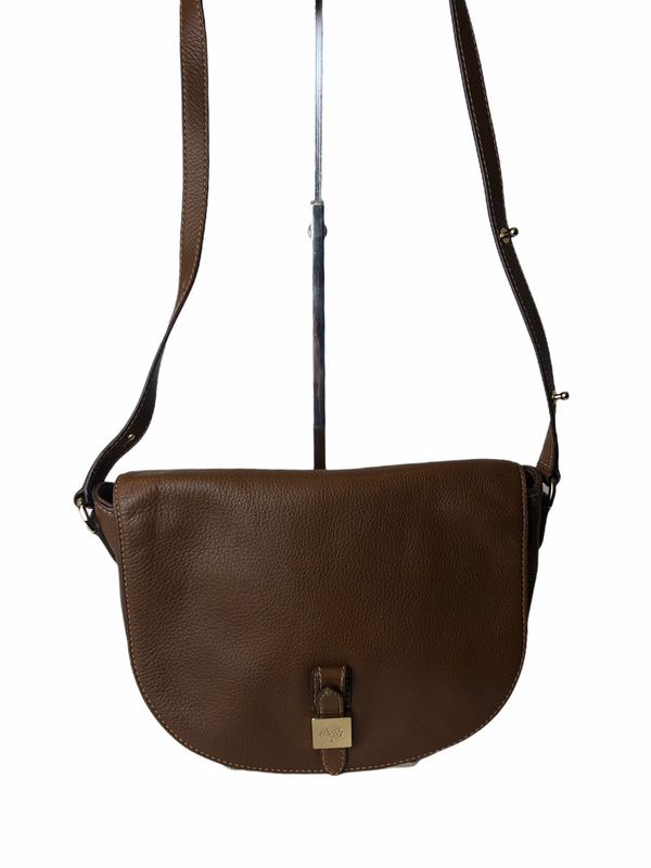 Mulberry Tan Leather "Tessie" Crossbody - As Seen on Instagram 14/02/21