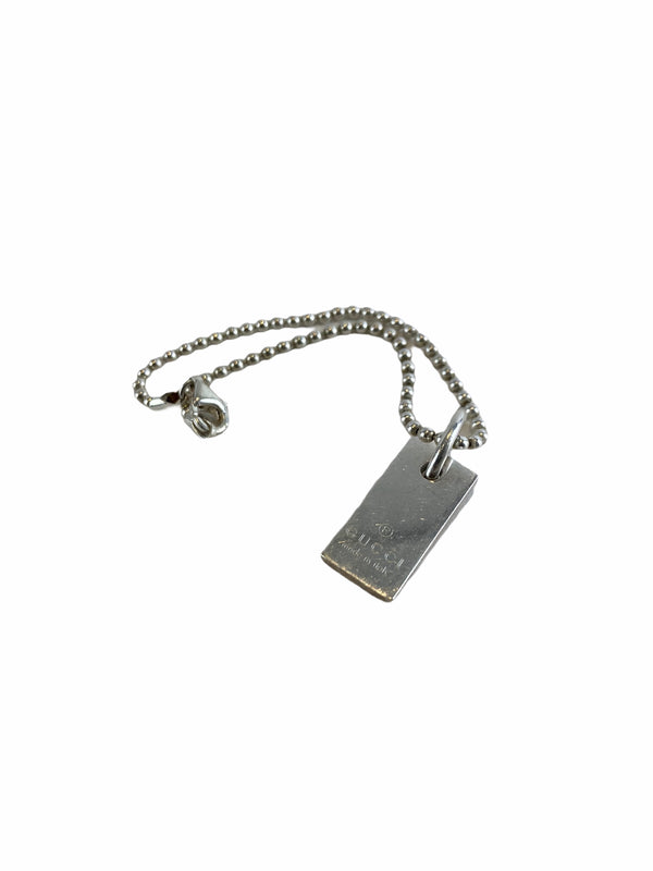 Gucci Dog Tag bracelet