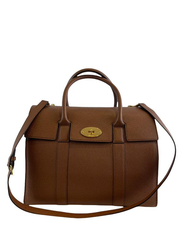 Mulberry Brown Leather 'Bayswater Convertable' Bag