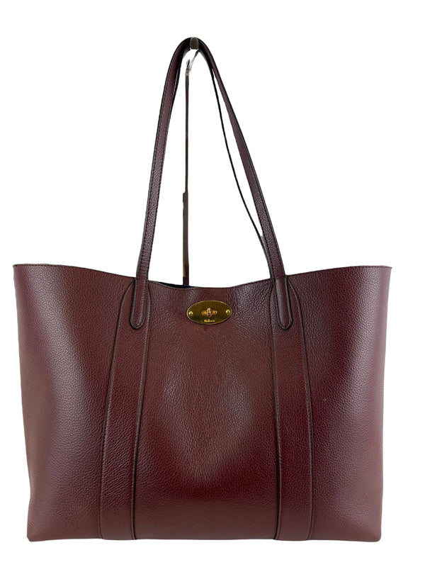 Mulberry Burgundy Leather Bayswater Tote