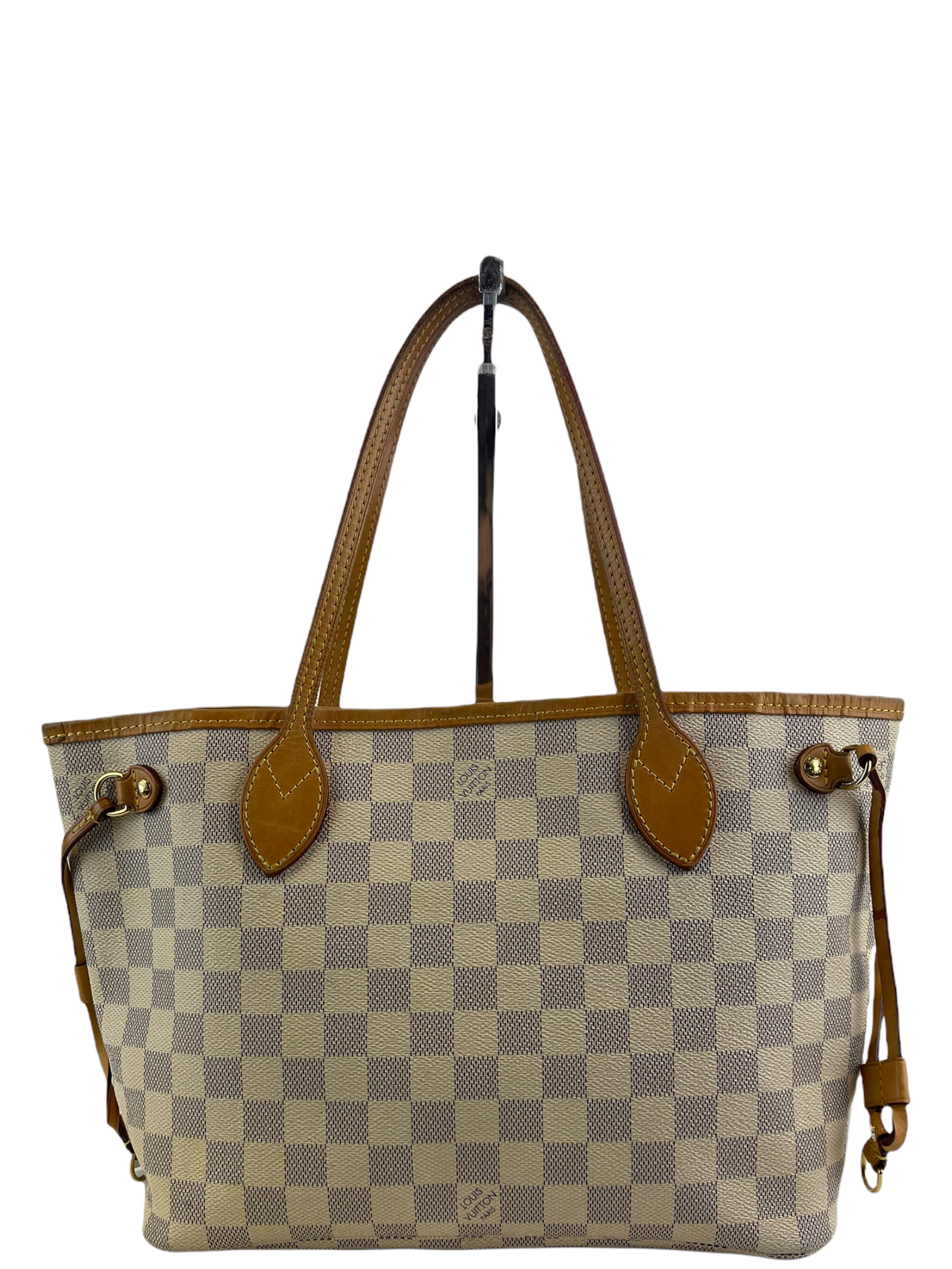 LOUIS VUITTON Damier Azur Neverfull PM 22352