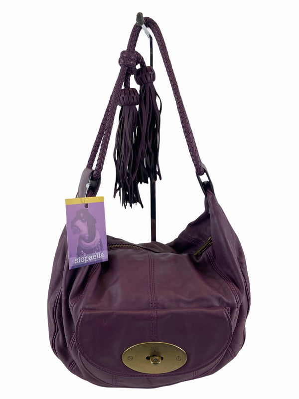 Mulberry Purple Soft Leather Hobo