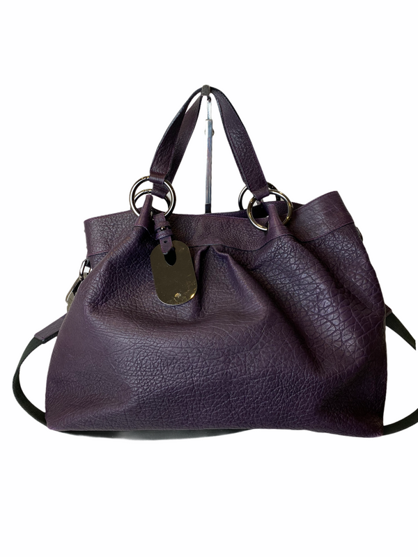 Mulberry Pebbled Purple Leather Hobo -  As Seen on Instagram 07/02/21