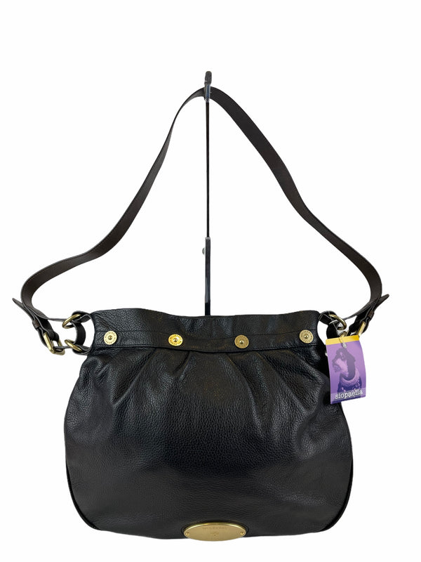 Mulberry Black Leather Mitzy Crossbody