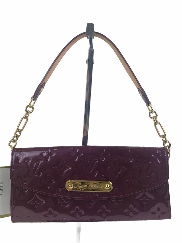 Louis Vuitton Purple Vernis Leather Pochette - As Seen on Instagram 18/10/2020