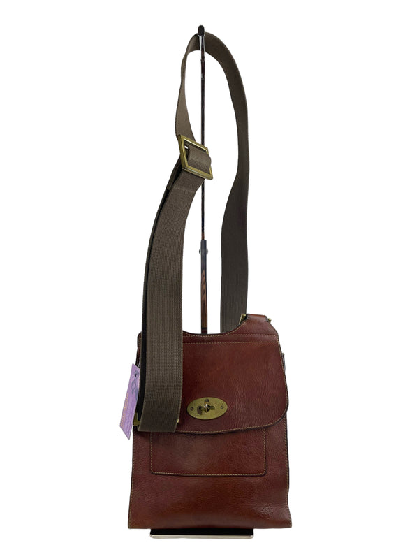 Mulberry Oak Leather Small Antony Satchel